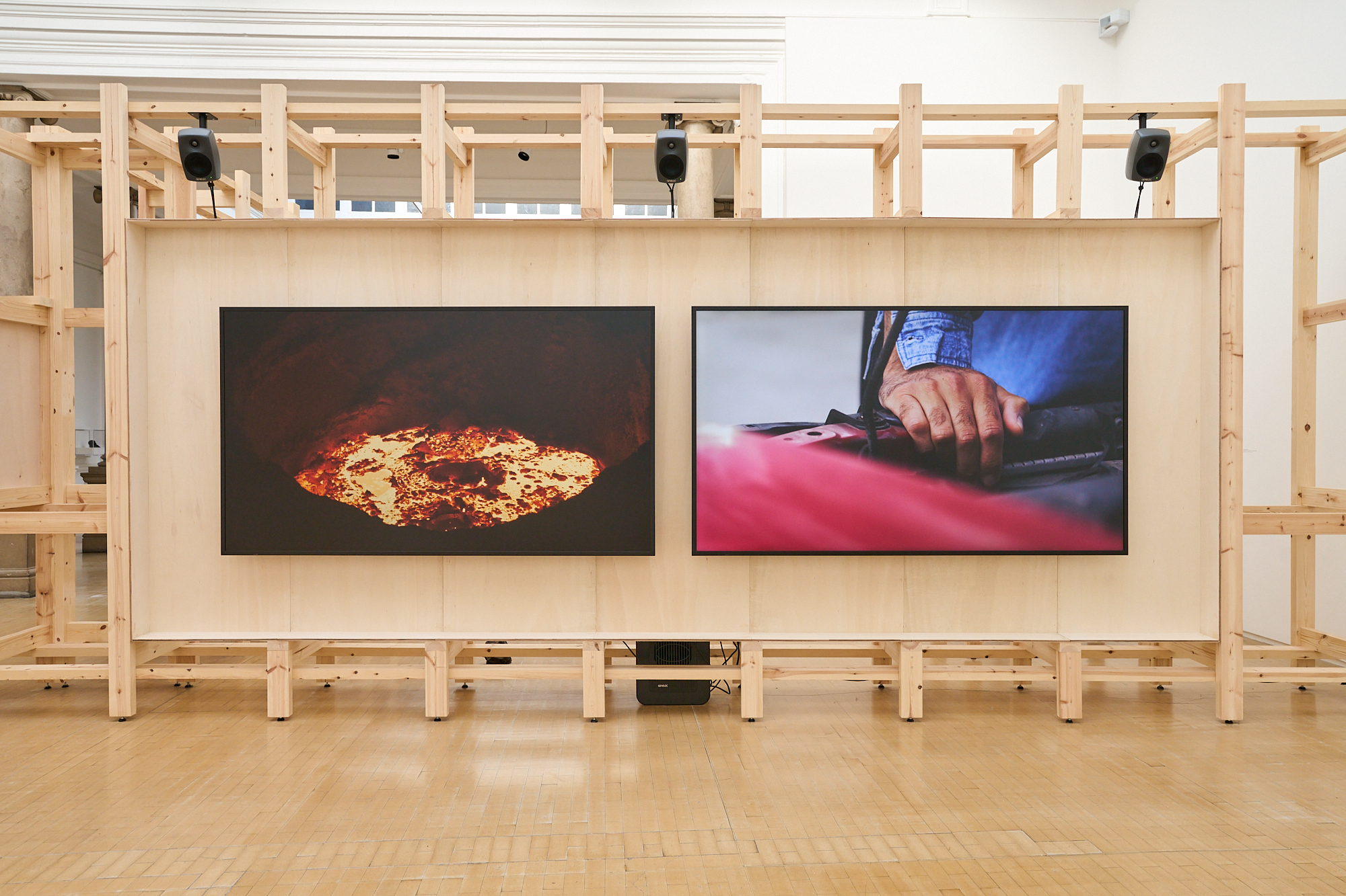 Karanjit Panesar Furnace Fruit at Leeds Art Gallery installation view